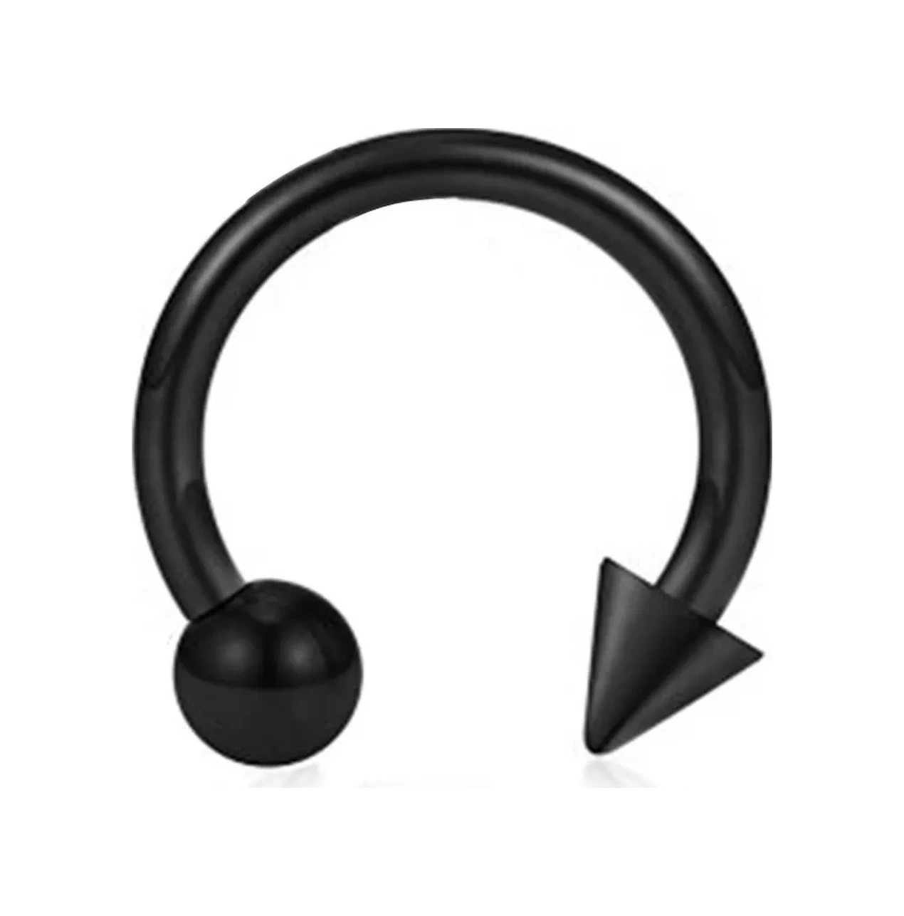 Propirsing Septum İçin Dairesel Burun Piercingi 152459275 Siyah