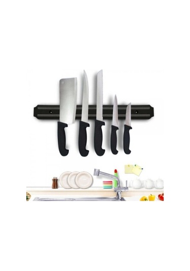 İsgstore Mıknatıslı Bıçak Askısı Kepçe Tutucu Bıçak Tutucu Mıknatıs Askılığı 33 Cm Çok Renkli