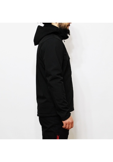 Mudwill Softshell Erkek Mont Ceket Siyah