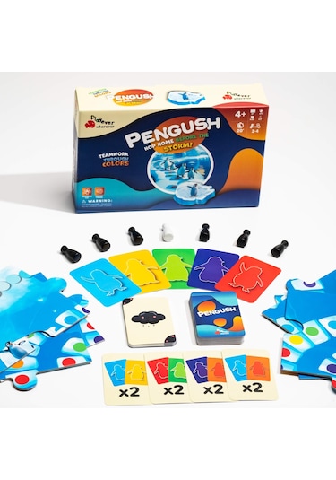 Playever Pengush, Stratejik Düşünmeyi Geliştiren Takım Oyunu 4-7 Yaş