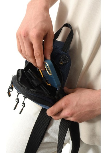 Body Bag Çanta Erkek Göğüs Sırt Çantası Fonksiyonel Kullanım Badybag 23 14 Cm The Northwest Lacivert