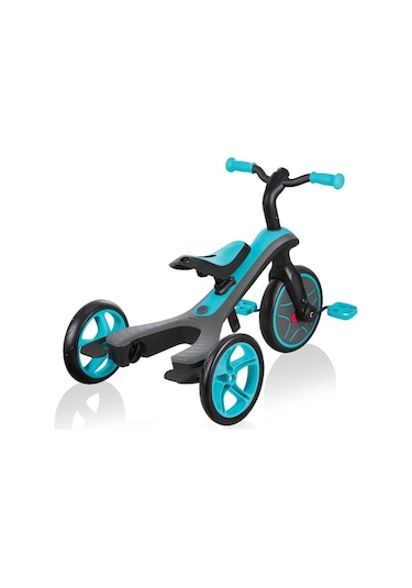 Globber Explorer 4 in 1 3 Tekerlekli Bisiklet Mavi