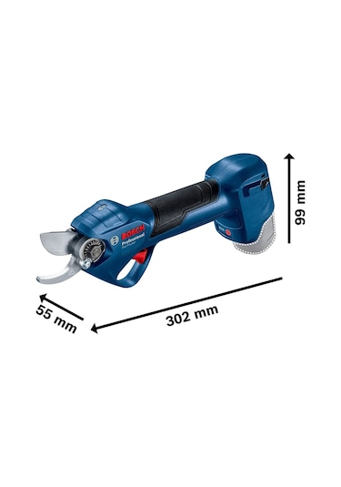 Bosch Pro Pruner 12 V 2 Ah Çift Akülü Dal Budama Makası +  Bosch Taşıma Çantası