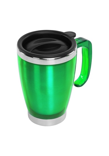 S-link Sl-tm1981 Yeşil 415ml Iç 304 Dış 201 Paslanmaz Çelik Kupa Yeşil