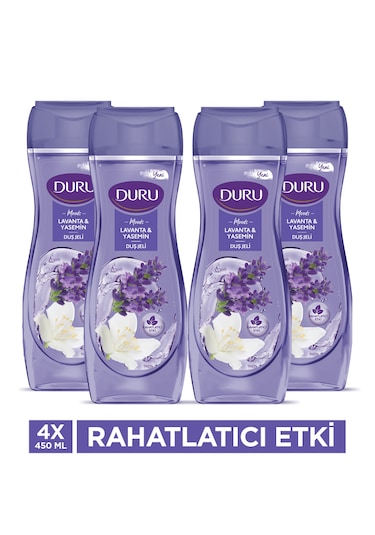 Duru Moods Lavanta Yasemin Duş Jeli 4 x 450 ML