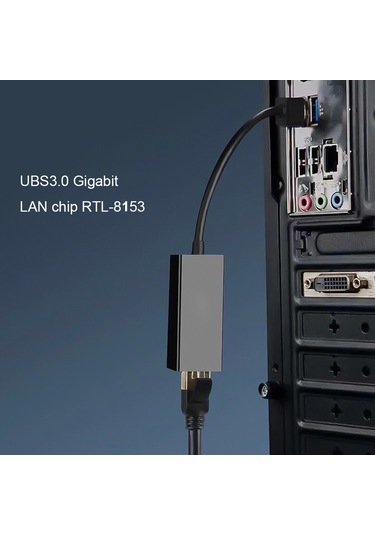 Cbtx UE010 USB Ethernet Adaptörü RJ45 LAN Ağ Kartı