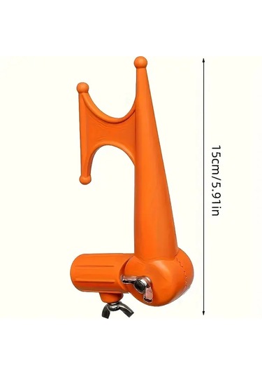 Elmpaly 1 Adet Ayarlanabilir Kuş Yemliği Kancası - Plastik Bahçe Askılığı