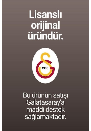 Galatasaray Logo Baskı Siyah T-shirt Kişiye Özel Kutulu 001