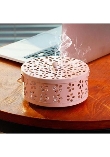 Wondernest Tutucu Tütsü Siyah Sivrisinek Kovucu Kutu Kapaklı Kamp İçin Ev Demir Bobin Aromalı - Td Çok Renkli