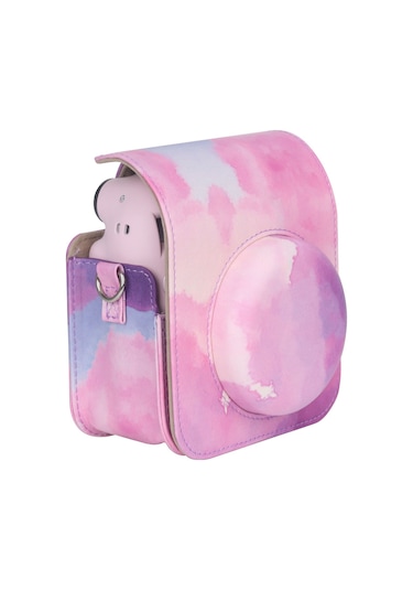 Instax Mini 12 Makine Uyumlu Renkli Deri Kılıf