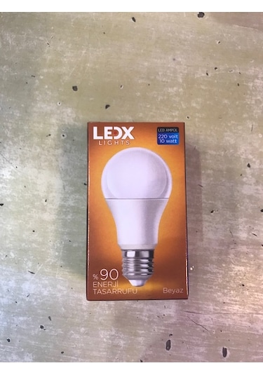 10W Led Ampul Beyaz Renk 5Adet