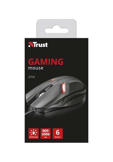 Trust 21512 Ziva Gaming Oyuncu Mouse
