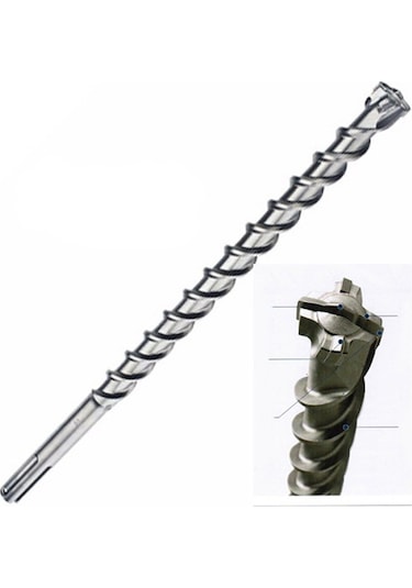 Çağ 4 Elmaslı Sds Max Matkap Ucu 20 520 Mm