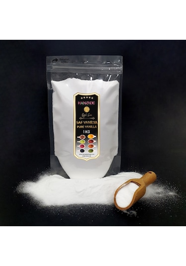 Hanzade Bitkisel Saf Vanilya Şekersiz 1 KG