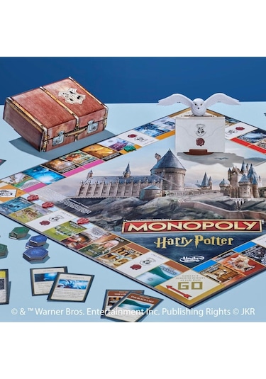 Harry Potter Monopoly Serisi Hogwarts'ta Büyülü Bir Macera