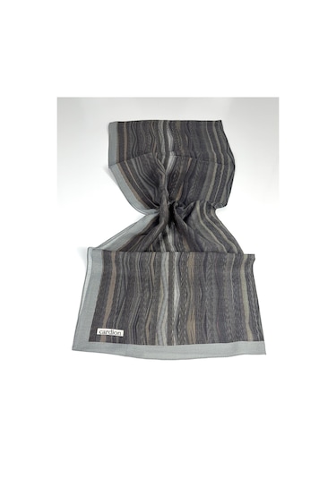 Cardion Pamuk İpek Şal - 70 X 180 - 06303 Gri