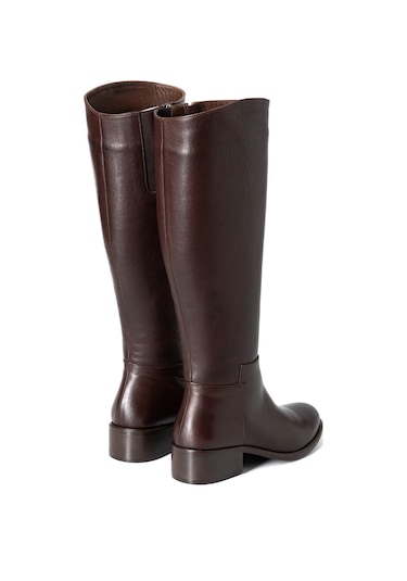 Marrone Brown Çizme Kadın 25k9713 Vergelio Skin Boot Marrone Brown