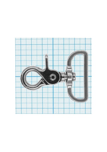 Zooone Kanca Karabinası Çinko Kaplama 37x60 Mm, Nikel Kaplı, Zoo One 141399890