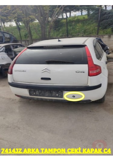 7414JZ ARKA TAMPON  ÇEKİ KAPAK C4 (2005-2011)