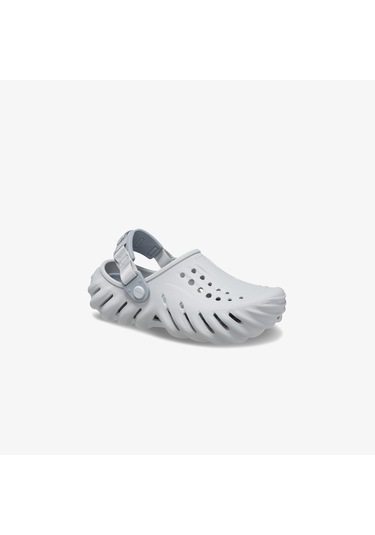 Crocs Echo K Çocuk Gri Terlik Düz 208190 Gri