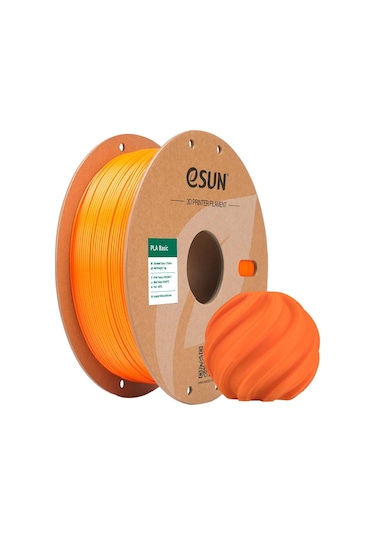 Esun Turuncu Pla Basic Filament 1.75mm 1kg