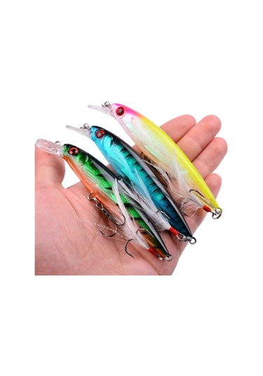 MSO Olta Balıkçılık Minnow 8.6cm 7gr Rapala Sahte Yem
