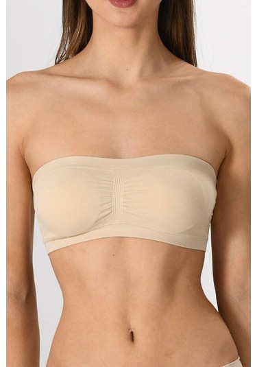 Miss Fit Pedli Starples Kadın Bendeo Büstiyer Seamless Ten S-M Çok Renkli