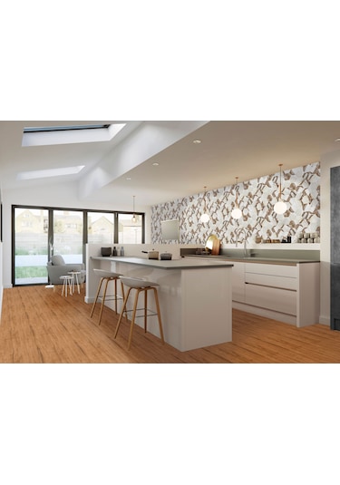 Tink Kendinden Yapışkanlı Cilalı Ahşap Desenli Pvc Panel 41x62 Cm