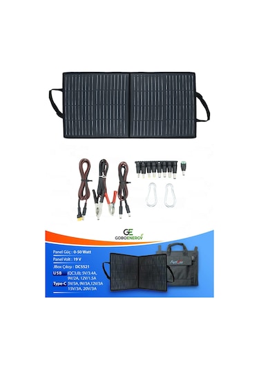 Fellow Energy 50w Katlanabilir Solar Çanta Panel