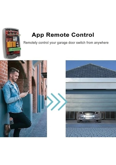 Dünyanın Her Yerinden Cep Telefon İle Garaj Kapısını Açıp Kapatır