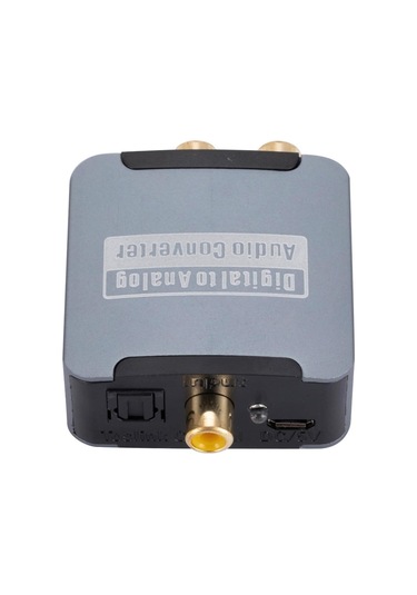 Dijitalden Analog A Ses Dönüştürücü 192khz Dac Optik & Koaksiyel Giriş Rca + 3.5mm Çıkış