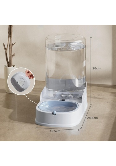 Homyl Otomatik Pet Suluk Köpek Kaseleri Pürüzsüz Yüzey Evcil