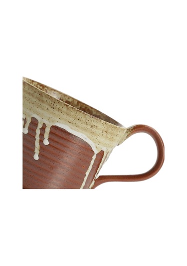 Suntek Seramik Kahve Kupa 360 Ml Japon Tarzı Retro Latte Stil-a