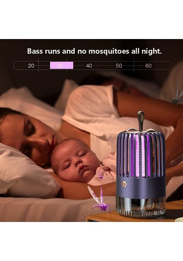 Qianfan Lambası,usb Şarj Edilebilir Sivrisinek Öldürücü