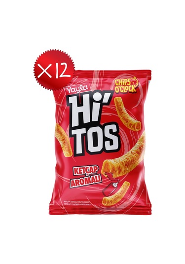 Yayla Hi'tos Ketçap Aromalı Patates Çerezi 100 G X12