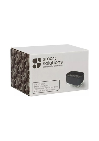 Smart Solutions Nori 350 Ml Bulaşık Süngeri İçin Mutfak Dispanseri 262691340 Koyu Gri