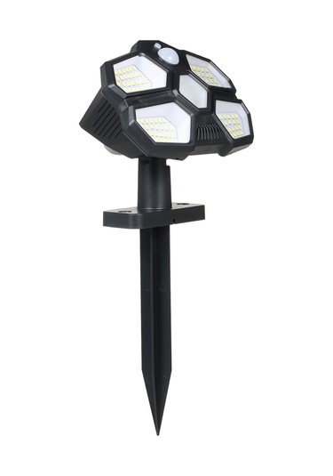 Singree Güneş Enerjili 124 Led Hareket Sensörlü Dış Mekan Aydınlatma Lambası - Ip65 Su Geçirmez