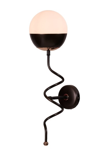 Luzarana Stella Gold-eskitme Metal Gövde Beyaz Camlı Tasarım Lüx Aplik Eskitme