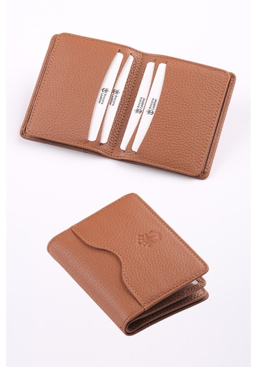 Ancora Leather Hakiki Deri Kartlık-26207 Taba