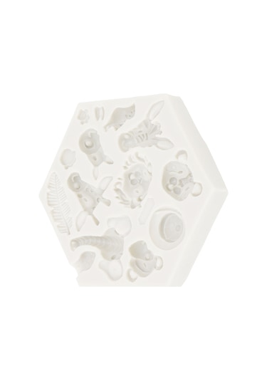 Kangvka Orman Hayvan Figürlü Silikon Kalıp Yemek Dereceli Isı Dayanıklı Kolay Çıkarma Pasta, Çikolata, Tatlı İçin Diğer