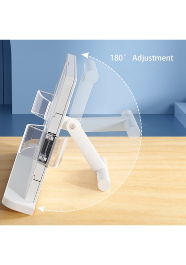Cbtx Bg-1b Masaüstü Kitap Standı Klipsli Katlanır Kitap Tutucu Taşınabilir 180 Derece Ayarlanabilir Okuma Standı