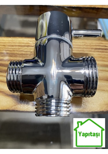 Yapıtaşı Kartepe YT32 Robot Duş Seti Yönlendirici 3/4x1/2x1/2 Krom