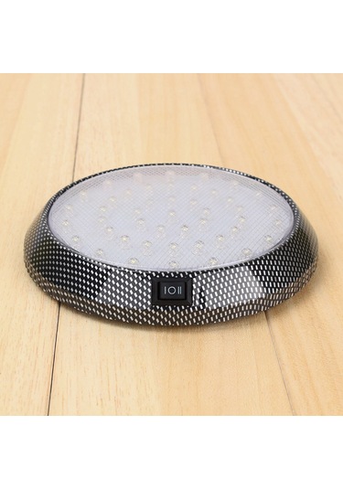 Moveevo 12v Dairesel Araç İçi Led Okuma Lambası - 46 Beyaz Led, Parlak Aydınlatma, Enerji Tasarruflu, Bagaj Ve İç Mekan Kullanıma Uygun