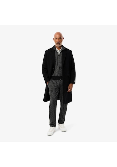 Lacoste Sh1368 Erkek Ceket Siyah
