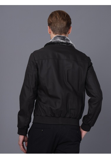 Basics&more Erkek Deri Ceket Es511 001
