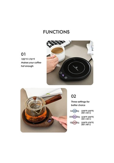 Termostatik Altlık Üç Hızlı Ayarlanabilir Termal Ped İngiltere Fişi Diğer