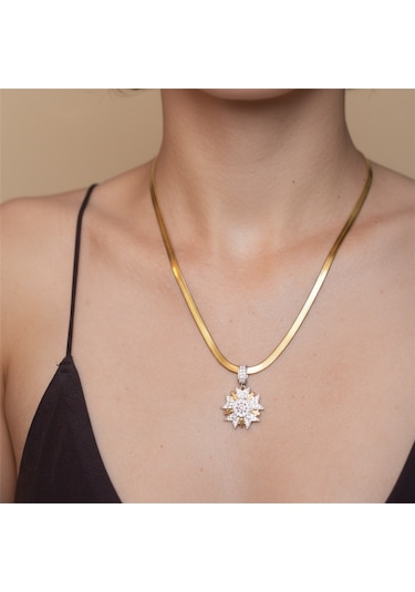 Liora Sunburst Kolye Çok Renkli