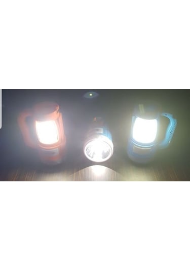 Portatif el feneri Beyaz - Mavi