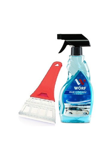 Wörf Buz Çözücü 500 ML Sprey &  Buz Kazıyıcı