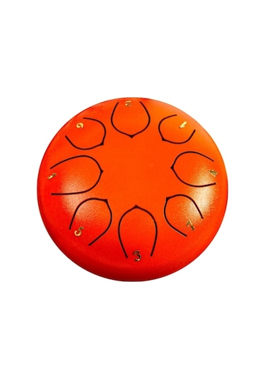 Moon Td68aor 15,5cm Tongue Drum Turuncu